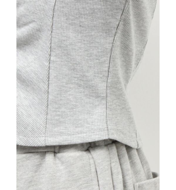 RESEXXY「レースアップリブトップス」|Tシャツ・カットソー|