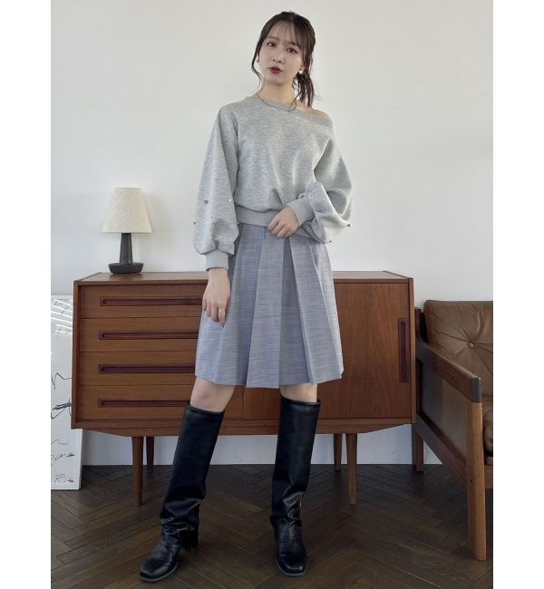 dazzlin「HWベルトミディスカート」|スカート|