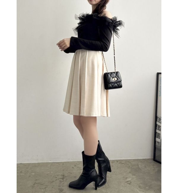 dazzlin「HWベルトミディスカート」|スカート|