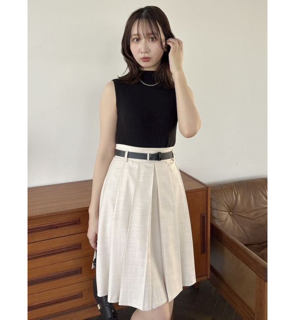 dazzlin「HWベルトミディスカート」|スカート|