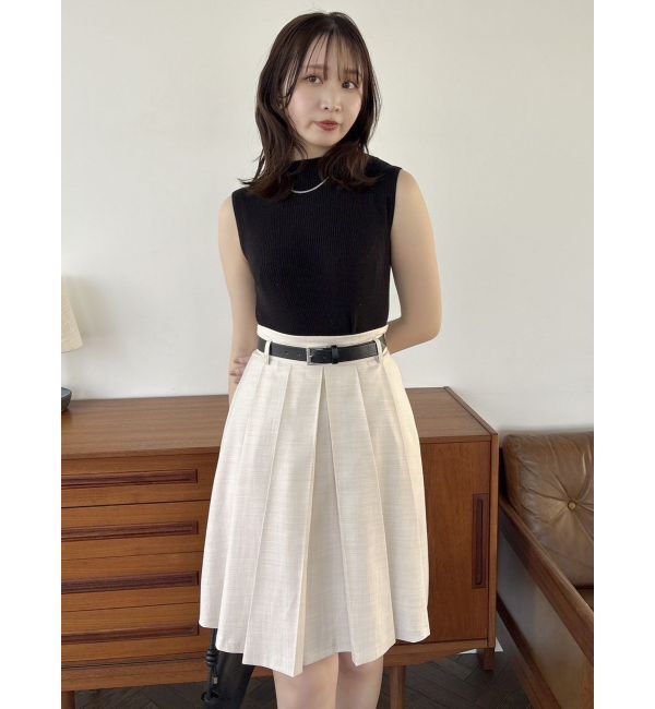 dazzlin「HWベルトミディスカート」|スカート|