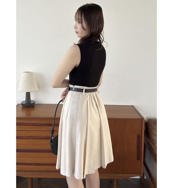 dazzlin「HWベルトミディスカート」|スカート|