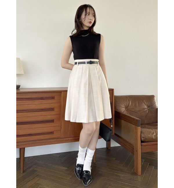 dazzlin「HWベルトミディスカート」|スカート|