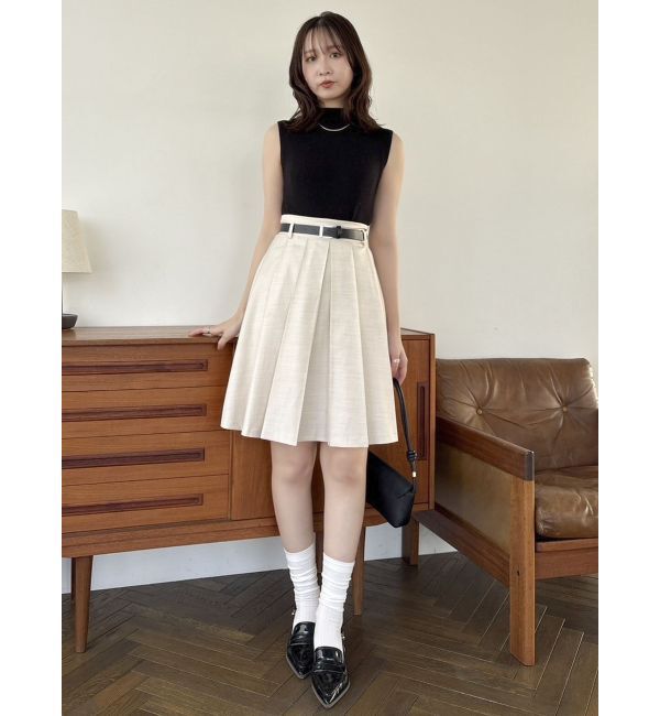 dazzlin「HWベルトミディスカート」|スカート|