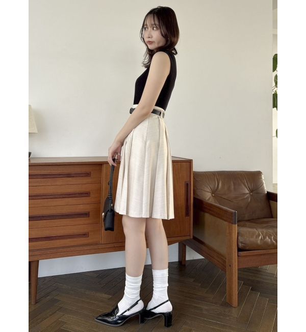 dazzlin「HWベルトミディスカート」|スカート|