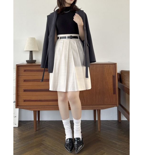 dazzlin「HWベルトミディスカート」|スカート|