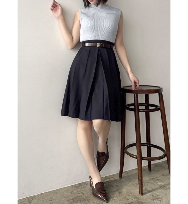 dazzlin「HWベルトミディスカート」|スカート|