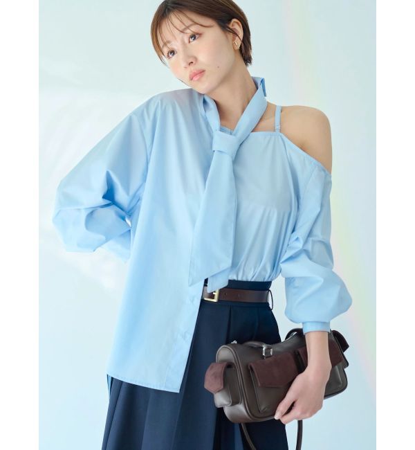 dazzlin「HWベルトミディスカート」|スカート|