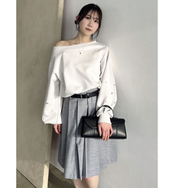 dazzlin「HWベルトミディスカート」|スカート|
