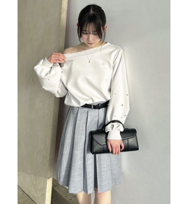 dazzlin「HWベルトミディスカート」|スカート|