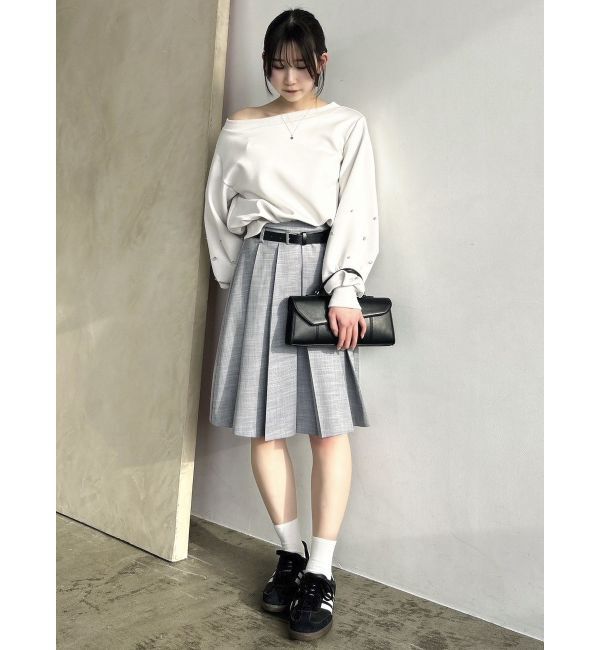 dazzlin「HWベルトミディスカート」|スカート|