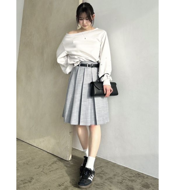 dazzlin「HWベルトミディスカート」|スカート|