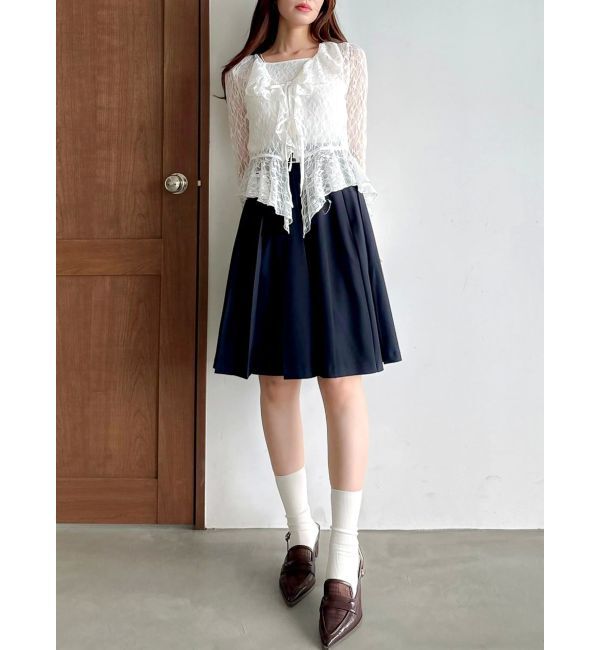 dazzlin「HWベルトミディスカート」|スカート|