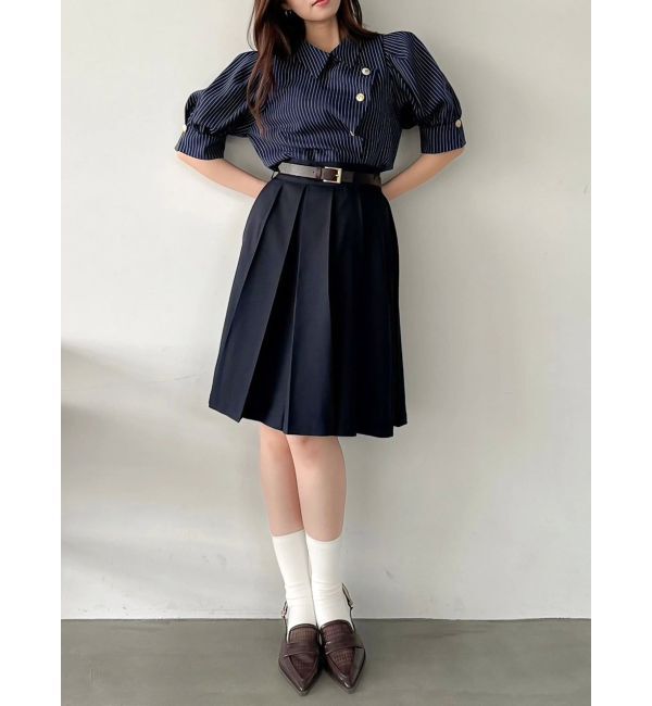 dazzlin「HWベルトミディスカート」|スカート|