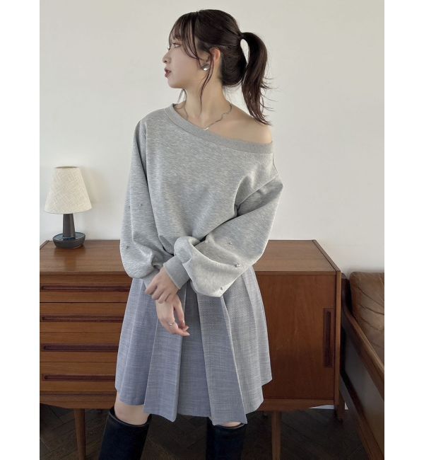 dazzlin「HWベルトミディスカート」|スカート|