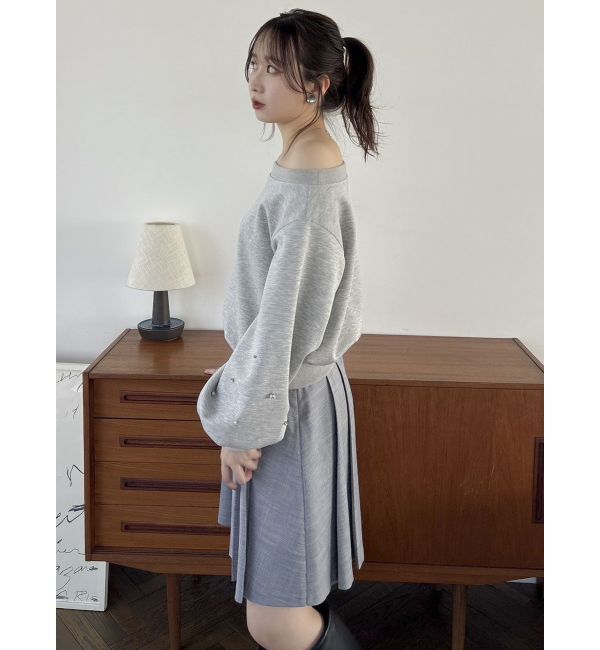 dazzlin「HWベルトミディスカート」|スカート|