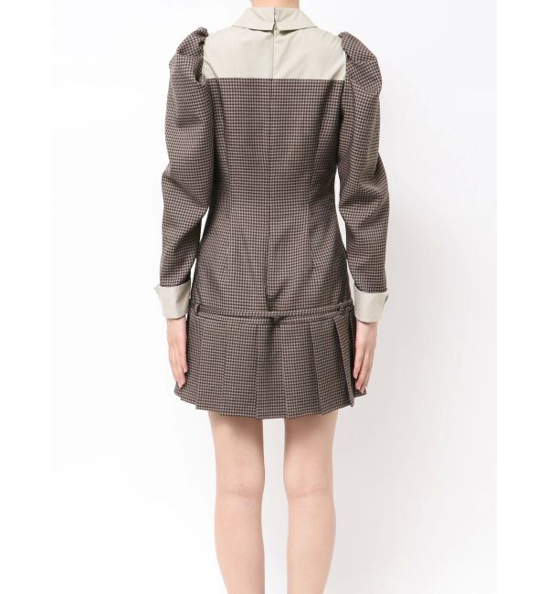 dazzlin「スソプリーツジャケットミニワンピース」|ワンピース|