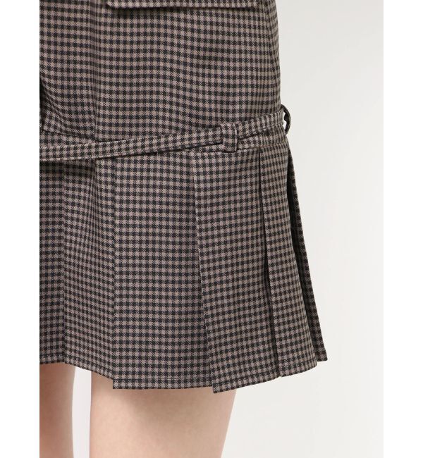 dazzlin「スソプリーツジャケットミニワンピース」|ワンピース|