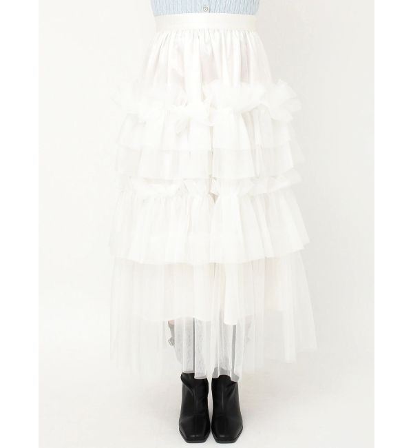 dazzlin「スーパーボリュームギャザースカート」|スカート|