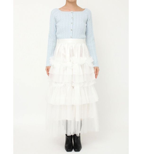 dazzlin「スーパーボリュームギャザースカート」|スカート|