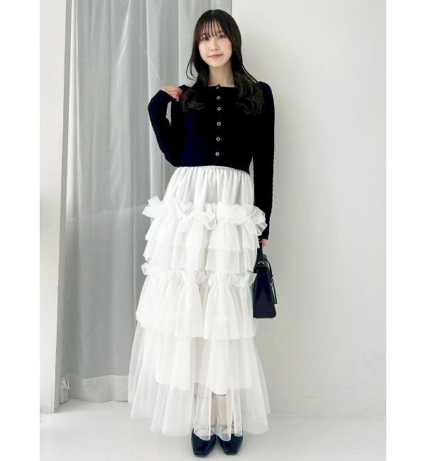 dazzlin「スーパーボリュームギャザースカート」|スカート|