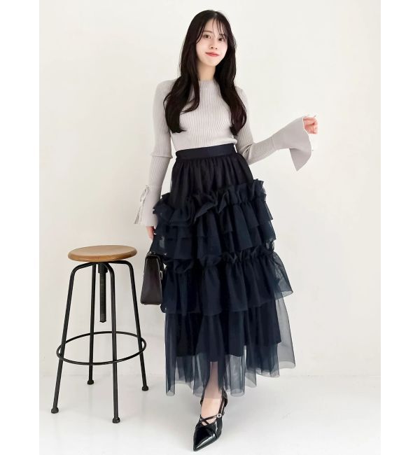 dazzlin「スーパーボリュームギャザースカート」|スカート|
