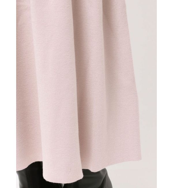 dazzlin「【WEB限定】シフォンスリーブリブニットワンピース」|ワンピース|