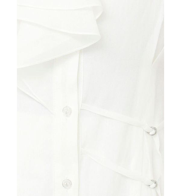 dazzlin「アシメフリルシアーブラウス」|シャツ・ブラウス|