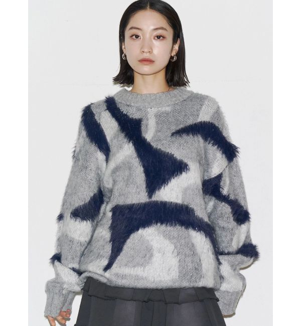 EMODA「オーバーパターンニット」|ニット・セーター|