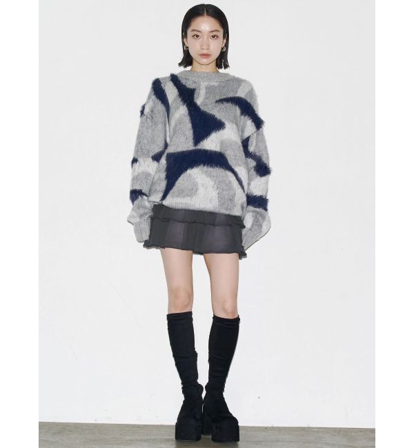 EMODA「オーバーパターンニット」|ニット・セーター|