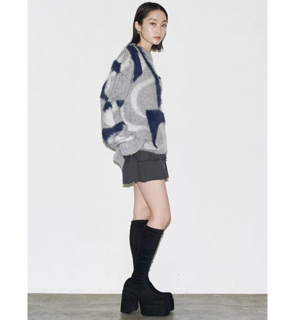 EMODA「オーバーパターンニット」|ニット・セーター|