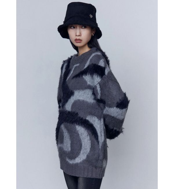 EMODA「オーバーパターンニット」|ニット・セーター|