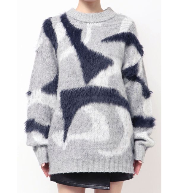 EMODA「オーバーパターンニット」|ニット・セーター|