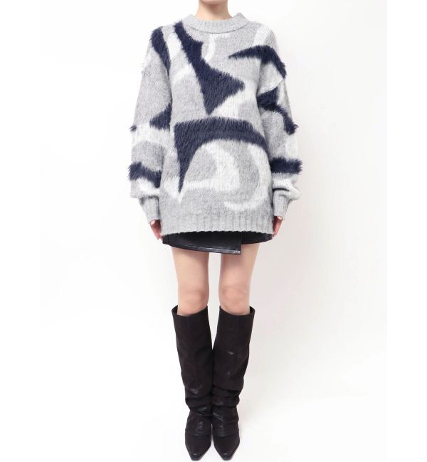 EMODA「オーバーパターンニット」|ニット・セーター|