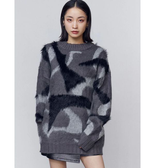 EMODA「オーバーパターンニット」|ニット・セーター|
