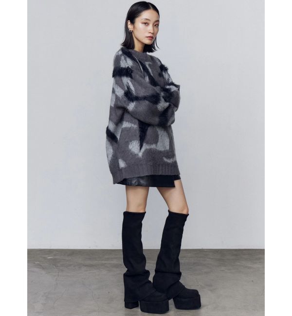 EMODA「オーバーパターンニット」|ニット・セーター|