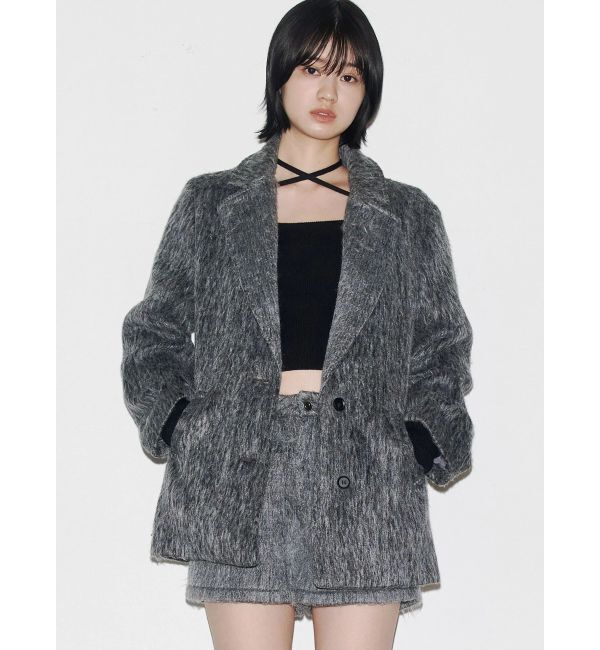 EMODA「シャギージャケットコート」|その他|