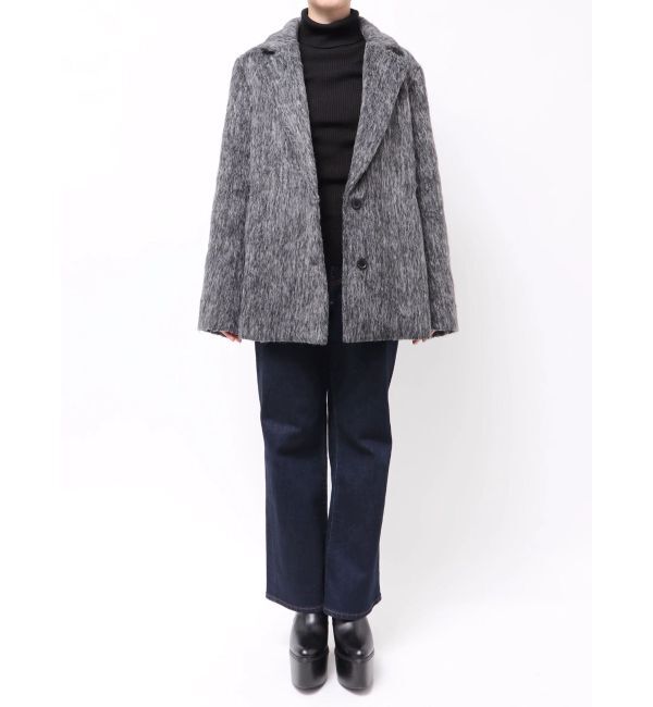 EMODA「シャギージャケットコート」|その他|