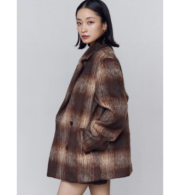 EMODA「シャギージャケットコート」|その他|