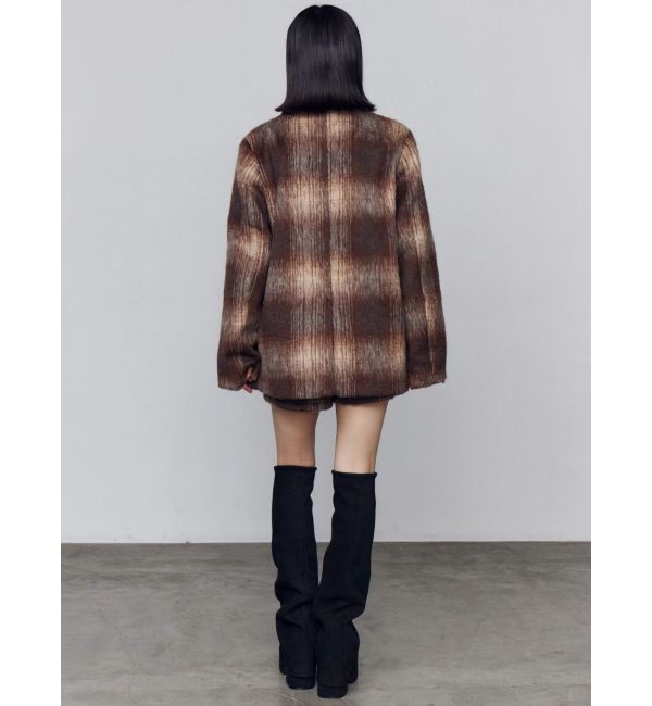 EMODA「シャギージャケットコート」|その他|