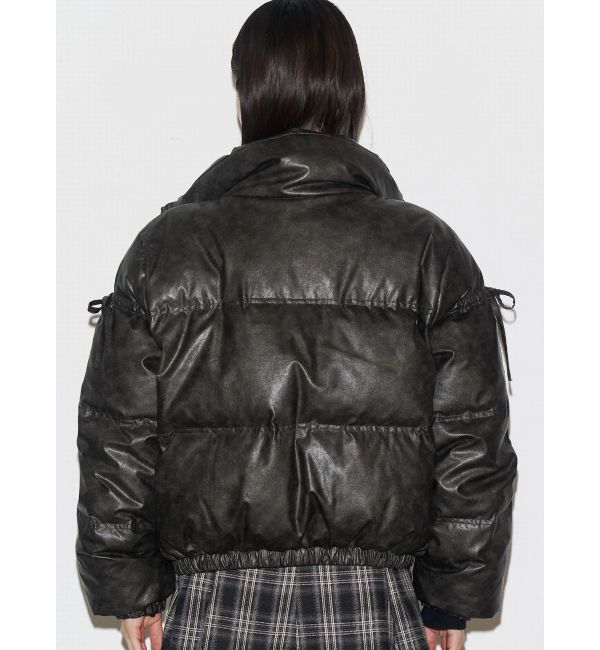 EMODA「リボンパッファーダウンブルゾン」|ダウン|