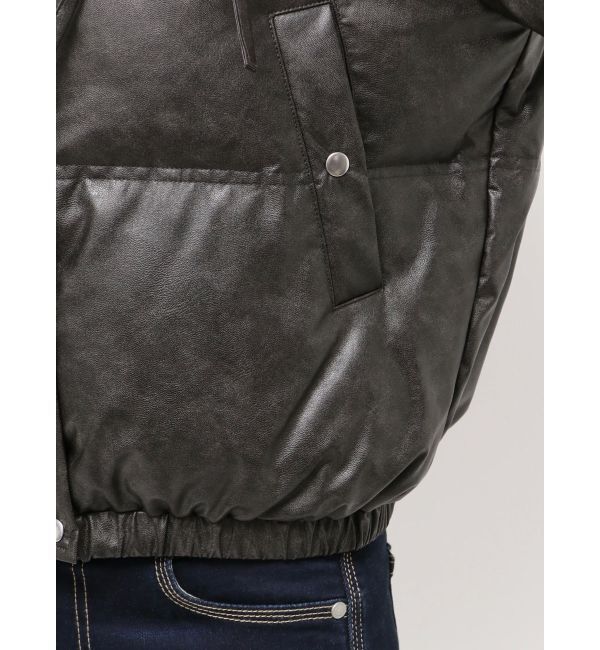 EMODA「リボンパッファーダウンブルゾン」|ダウン|