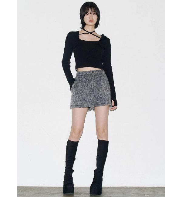 EMODA「タックシャギーショートパンツ」|その他|