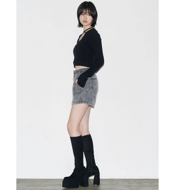 EMODA「タックシャギーショートパンツ」|その他|