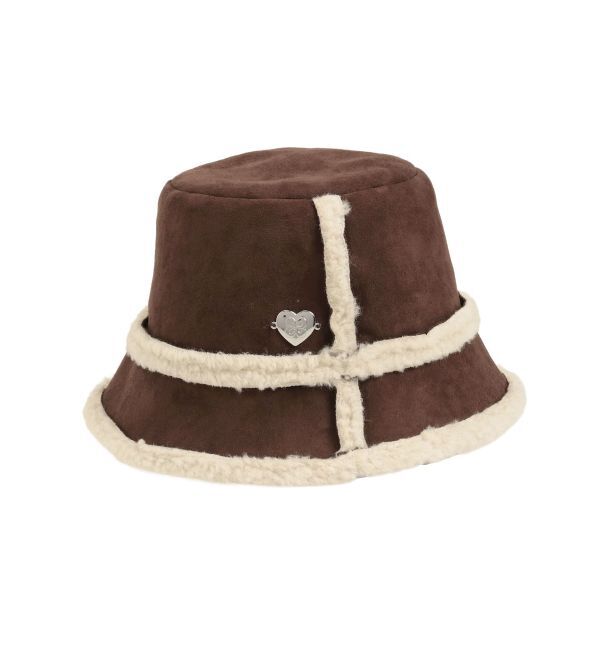 EMODA「フェイクシャーリングバケットハット」|ハット|