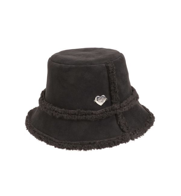 EMODA「フェイクシャーリングバケットハット」|ハット|