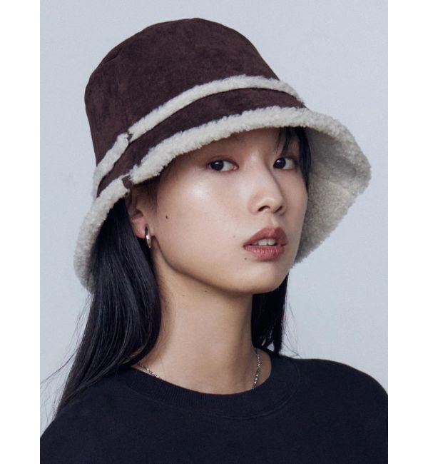 EMODA「フェイクシャーリングバケットハット」|ハット|