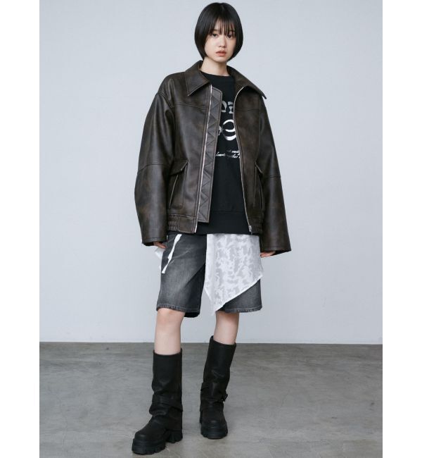 EMODA「カバータンクブーツ」|ロングブーツ|