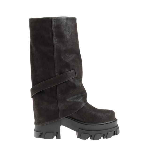 EMODA「カバータンクブーツ」|ロングブーツ|