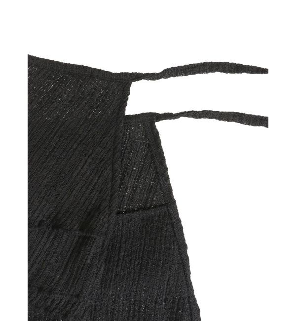 EMODA「ニットレースラップスカート」|スカート|